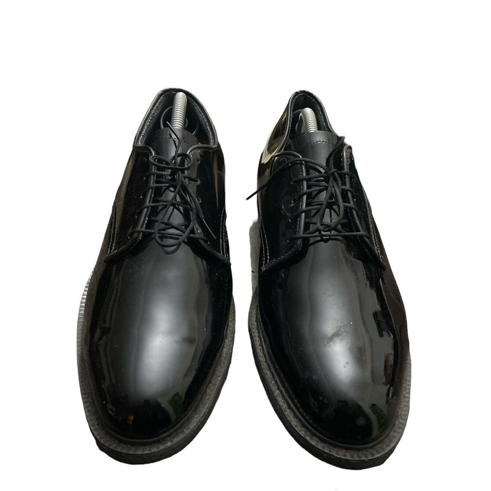 CAPPS Air-Lite MENS 12M- Black Lace Up Military Dress Uniform Shoes